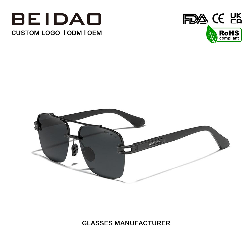 Красочные ретро-поляризованные солнцезащитные очки