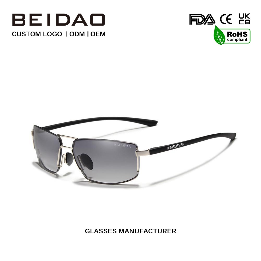 Роскошные алюминиевые поляризованные солнцезащитные очки