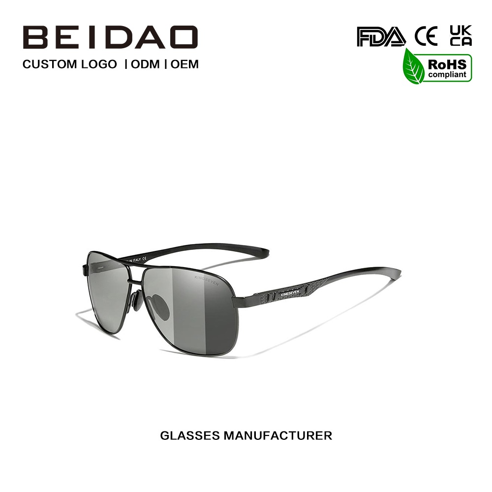 Фотохромные поляризованные солнцезащитные очки ручной работы