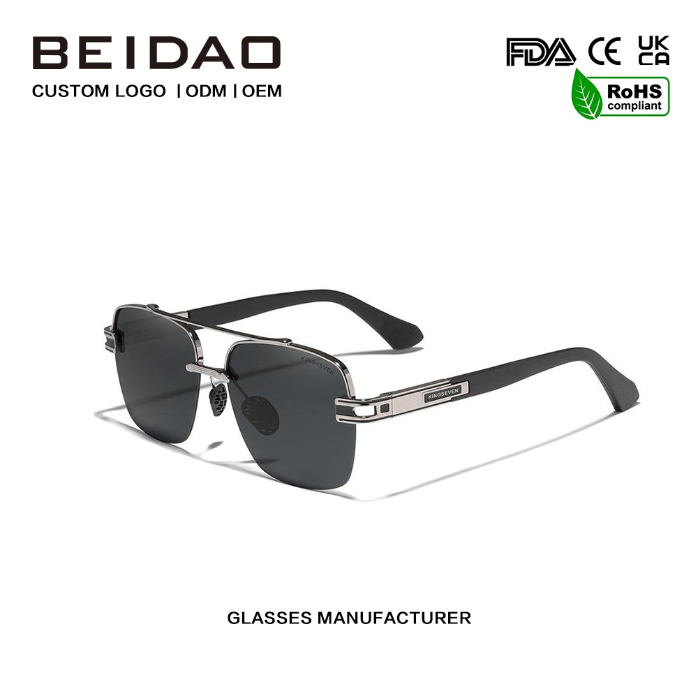 Красочные поляризованные солнцезащитные очки в стиле ретро с квадратными оттенками